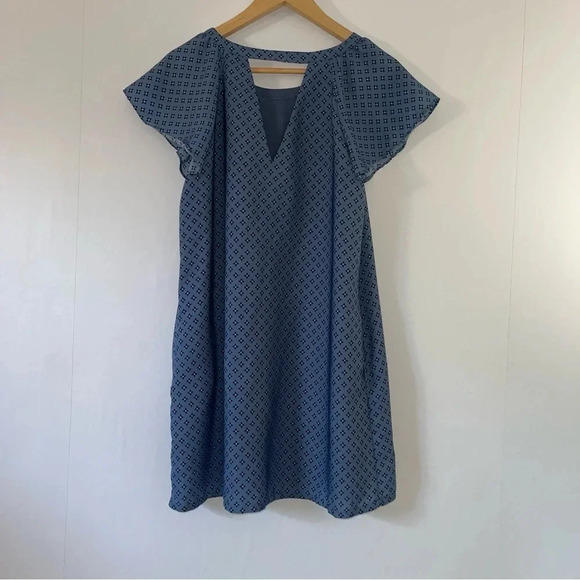 Abercrombie & Fitch Women's Dress | Knee Length | Blue | Sz Small - Picture 3 of 10